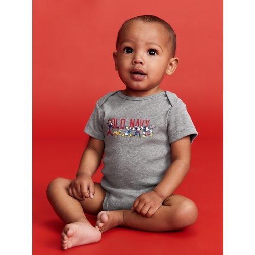 Old Navy x Disney© Short-Sleeve Logo-Graphic Bodysuit for Baby | Old Navy