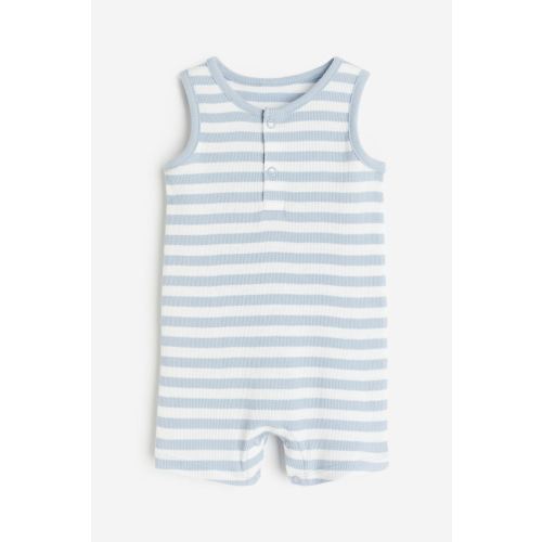 Ribbed Romper Suit