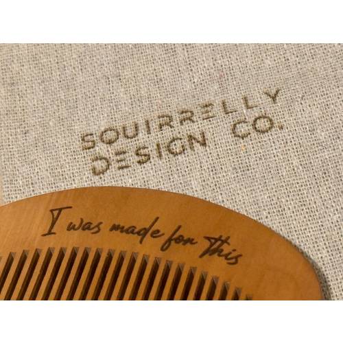 Custom Engraved Labor Comb | Birth Comb | Mothers, Midwives & Doulas