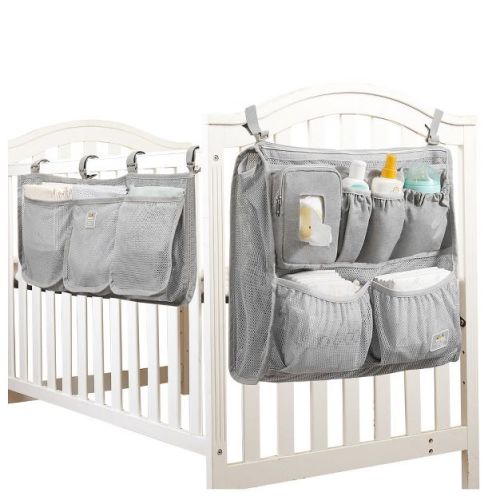 Mesh Crib Diaper Organizer