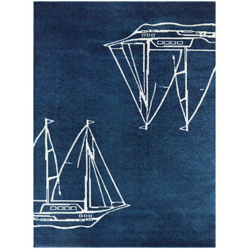 Balta Rugs Marina Solid Kids' Rug Blue