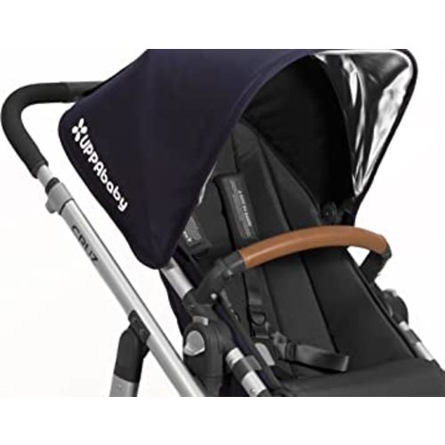 UPPAbaby Leather Bumper Bar Cover - Saddle, 1 Count (Pack of 1)