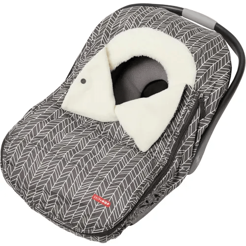 Skip Hop Winter Car Seat Cover, Stroll & Go, Grey Feather