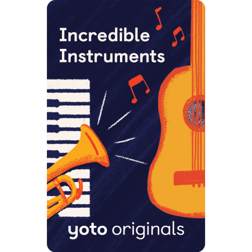 Incredible Instruments - Audio Music Card for Yoto Player
