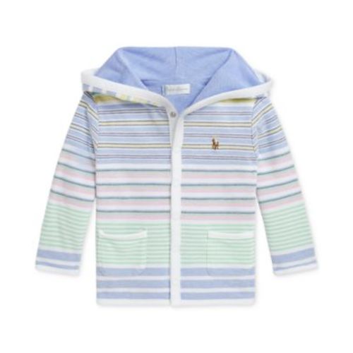 Ralph Lauren Baby Striped Hooded Jacket