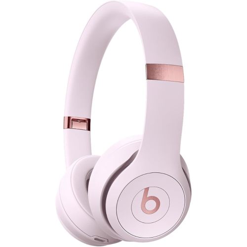 Beats Solo 4 - Wireless Bluetooth On-Ear Headphones, Apple & Android Compatible, Up to 50 Hours of Battery Life - Cloud Pink