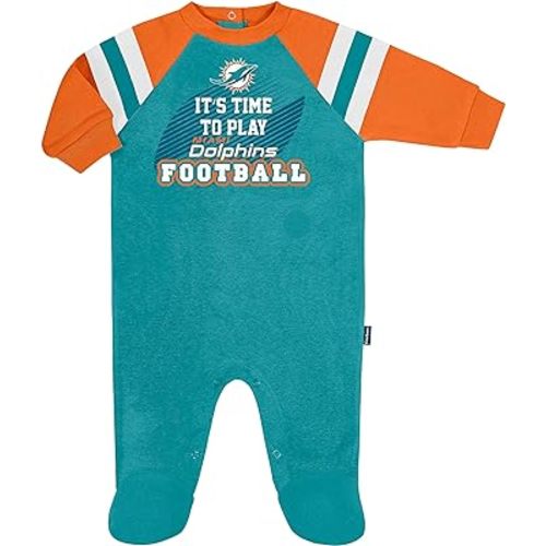 Gerber NFL Unisex Baby Nfl Team Footed Sleep and Play