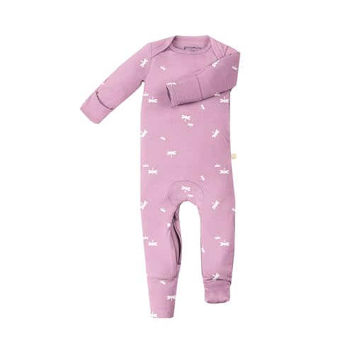 GUNAMUNA Unisex Baby Toddler Ultra-Soft Convertible Pajama, Footie or Romper Sleeper with Diaper Zipper, Newborn to 24 Months