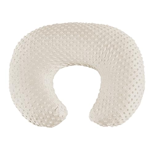 Nursing Pillow for Bottle and Breastfeeding, Ergonomic Comfort Nursing Essentials for Mom and Baby, Feeding Support Pillow with Removable Cover, Easier and Healthier Nursing (Fog)