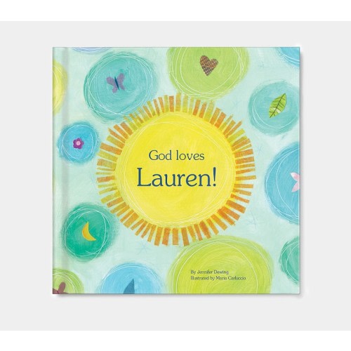 God Loves You! Personalized Book