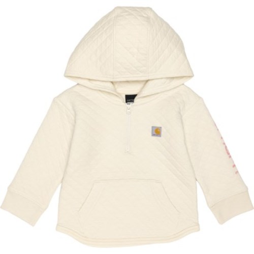 Carhartt Infant Girls CA7106 Quilted Sweatshirt - Zip Neck