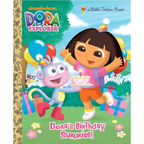Dora's Birthday Surprise! (Dora the Explorer) (Little Golden Book)