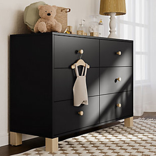 Storkcraft California 6 Drawer Double Dresser