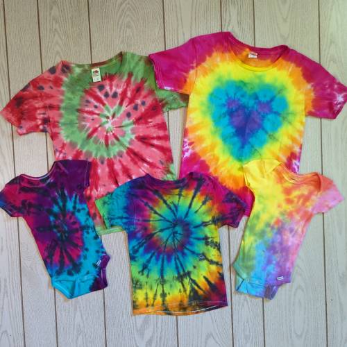 Tie Dye Onesies®, Tie Dye Kid T-Shirts, Tie Dye Toddler, Handmade Tie Dye, Youth Tie Dye Shirts, Rainbow Onesie®, Baby Shower Gift, Birthday