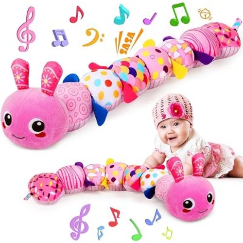 Baby Sensory Caterpillar Toys for 0-6 6-12 Months