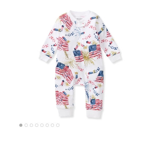 Firecrackers Organic Cotton Sleep & Play 0-3 month