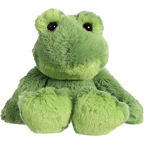Aurora® Adorable Mini Flopsie™ Fernando Frog™ Stuffed Animal - Playful Ease - Timeless Companions - Green 8 Inches