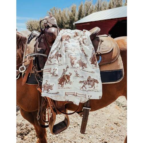 Ole' West Cowboys Bamboo Swaddle