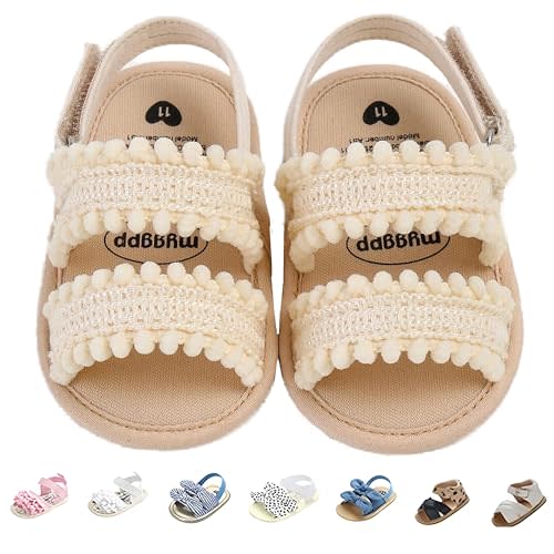 Baby Girls Sandals Summer Shoes Outdoor First Walker Toddler Girls Shoes For Summer