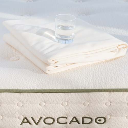 Organic Waterproof Mattress Protector is Cool, Washable, Breathable – Avocado Green Mattress