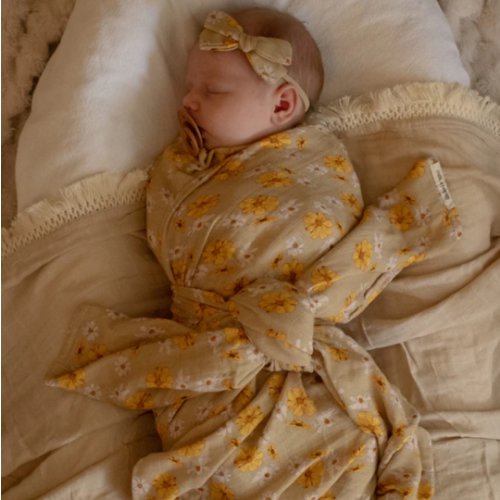 MUSLIN SWADDLE - Maeve – Milk & Poppy