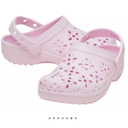 Crocs Kids Classic Floral Cut Out Clog | Dick's Sporting Goods