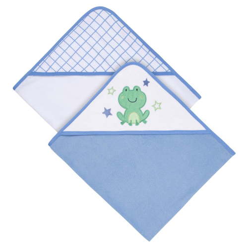 Parent’s Choice Hooded Towels, Boys, Pack of 2, 26 x 30 in
