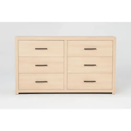 Merida III Natural 6 Drawer Dresser