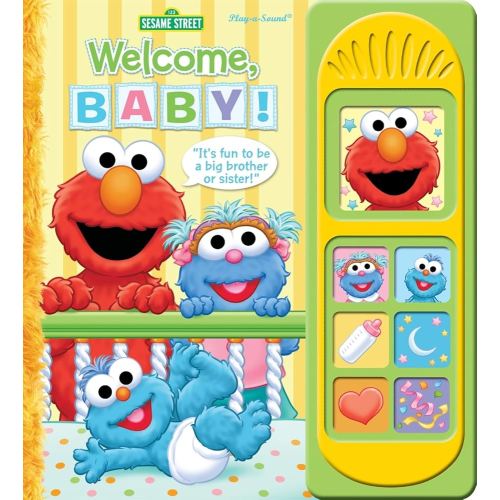 Sesame Street - Welcome, Baby! Sound Book - PI Kids