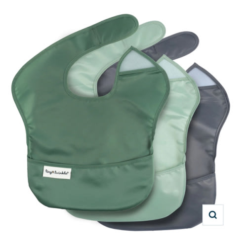 Mess-proof Easy Bibs Multi-Pack Sets for Babies and Toddlers