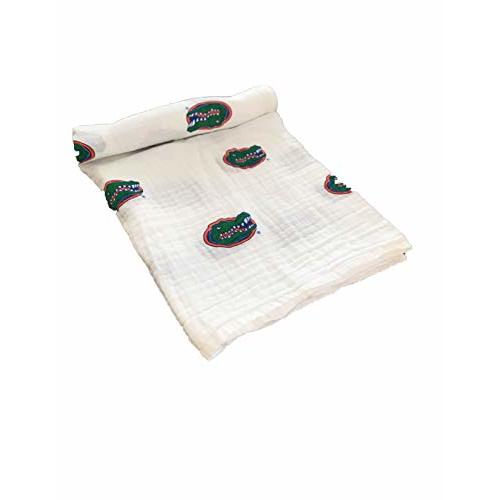 The University of Florida Muslin Swaddle Blanket 47x47in