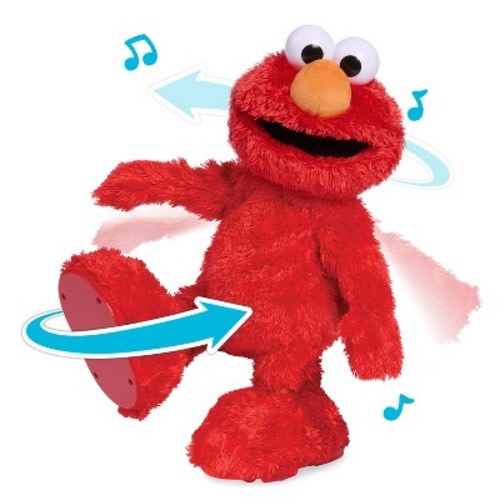Sesame Street Hokey Pokey Elmo 14” Interactive Plush Toy, Sings, Dances & Plays MusicSoft & Huggable for Girls and Boys by Just Play