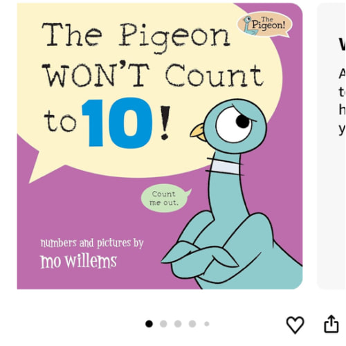 The Pigeon WON'T Count to 10!