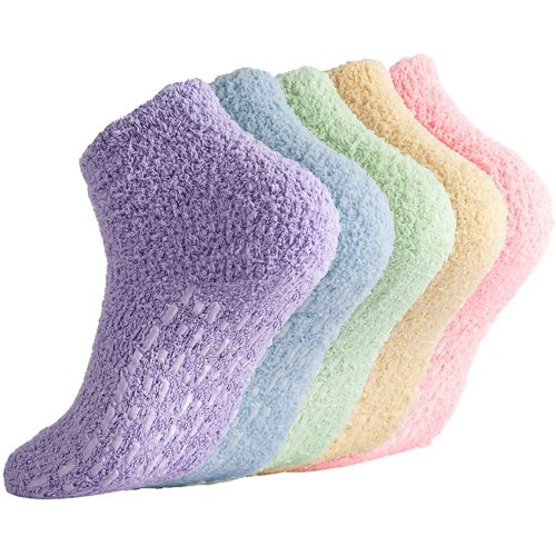 Breslatte Non Slip Socks Hospital Socks with Grips for Women Grip Socks for Women Socks with Grips for Women Slipper Socks