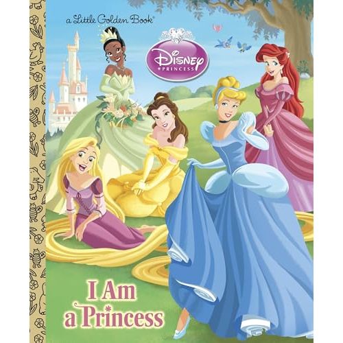 I am a Princess (Disney Princess) (Little Golden Book)