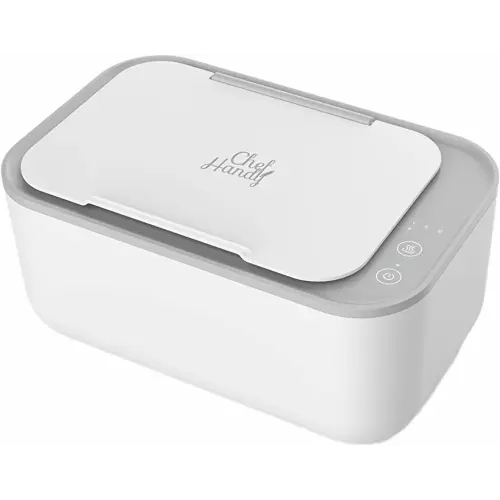Baby Wipe Warmer, Wipe Warmer and Baby Wet Wipes Dispenser, Smart Precise Temperature Control Large Capacity Evenly Overall Heating Silence, Wipes Warmer for Babies Portable Wipe Warmer (white)