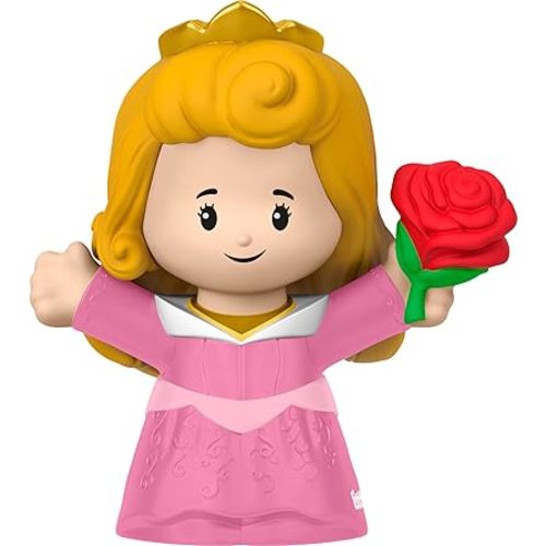 Disney Princess Aurora Little People Single Character Figure Toddler Toy for Pretend Play