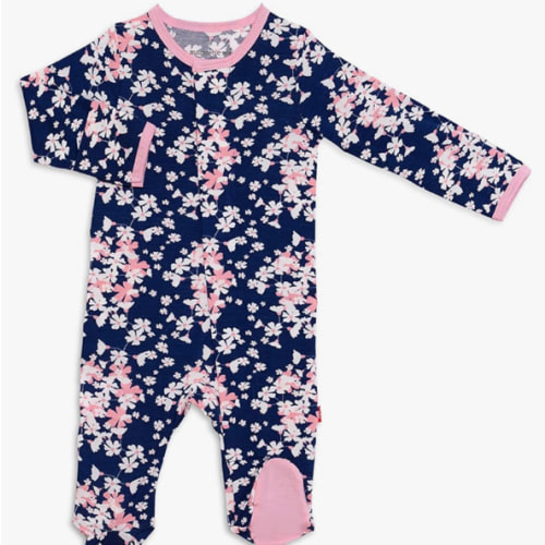 MAGNETIC ME brand - Footie Pajamas - Soft Modal Baby Sleepwear with Quick Magnetic Fastener