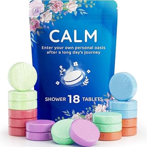 18-Pack Shower Steamers Aromatherapy, Shower Bath Bombs with Individually Wrapped, Variety Shower Tablets, Valentines Day Gifts for Her and Him, Birthday Presents for Women