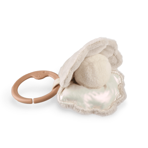 Oyster Handheld Baby Rattle