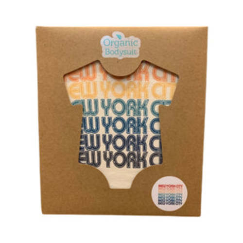 Retro Repeat NYC Bodysuit (Organically Made in USA) – Kidding Around NYC