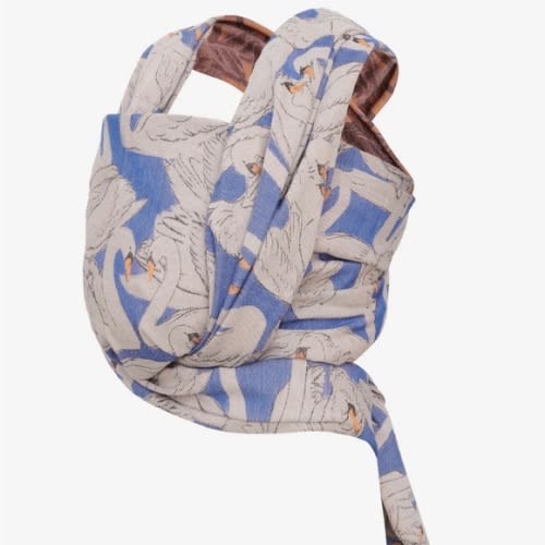 Artipoppe Wrap Monogamy Zeus in tussah silk