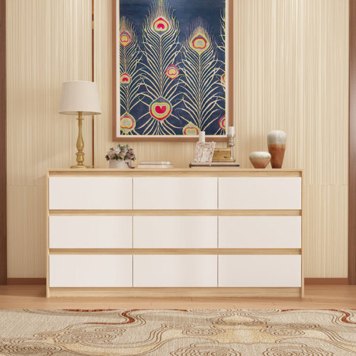 63'' W 9 - Drawer Dresser