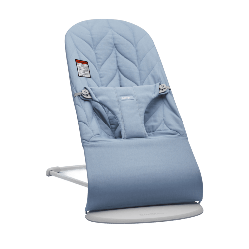 Bouncer Bliss: Blue - Woven, Petal quilt