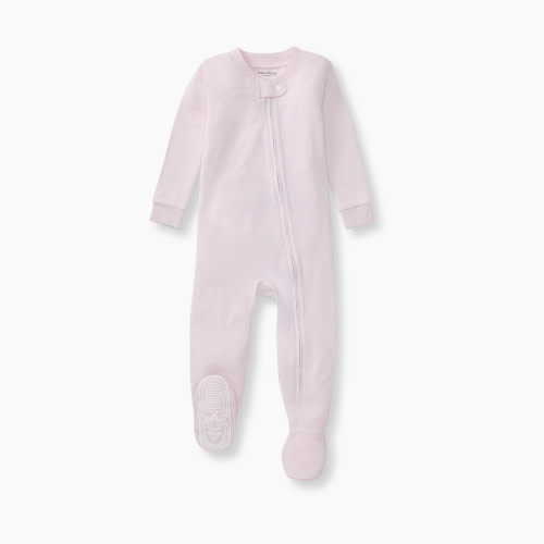 Burt's Bees Baby Honeysoft™ Buttery Soft Lyocell and Organic Cotton Blend Sleeper Footed Zip Up - Sweet Lavender, Newborn