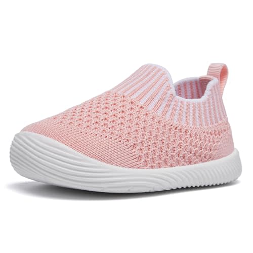 MORENDL Baby Shoes Toddler Walking Sock Shoes Non-Slip Breathable Boys & Girls Sneakers Infant Tennis Shoes