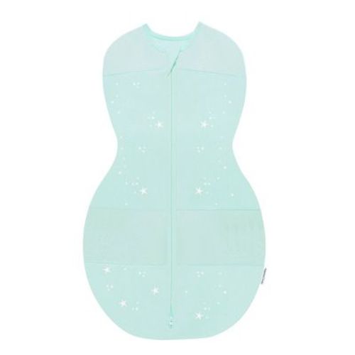 Happiest Baby Sleepea Sack Swaddle Wrap - Gray Melange With Planets - S