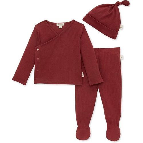 Burts Bees Baby Baby-Boys Tee Pants And Hat Set