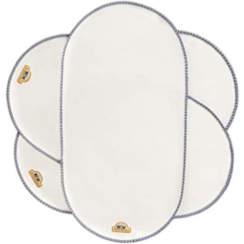 BlueSnail Waterproof Changing Pad Liners 3 count (14"X26.5", white), Bassinet Pad Liner
