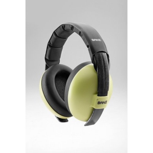 Baby Banz Infant Hearing Protection Earmuffs, Color: Light Green